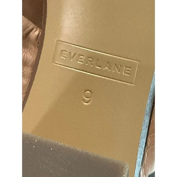 Everlane The Day Twist Heels in Blush Tan New Womens High Sandals