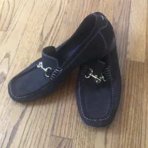 Excellent condition Coach suede loafers