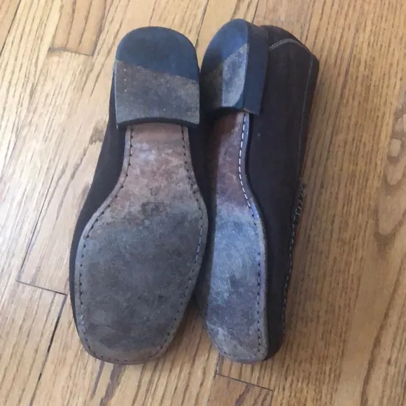 Excellent condition Coach suede loafers