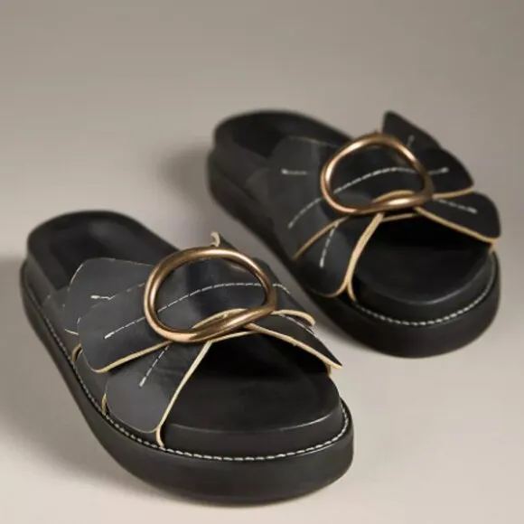 Farm Rio Daisy Slide Sandals - New Without Box - Size 7