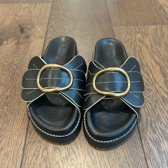 Farm Rio Daisy Slide Sandals - New Without Box - Size 7