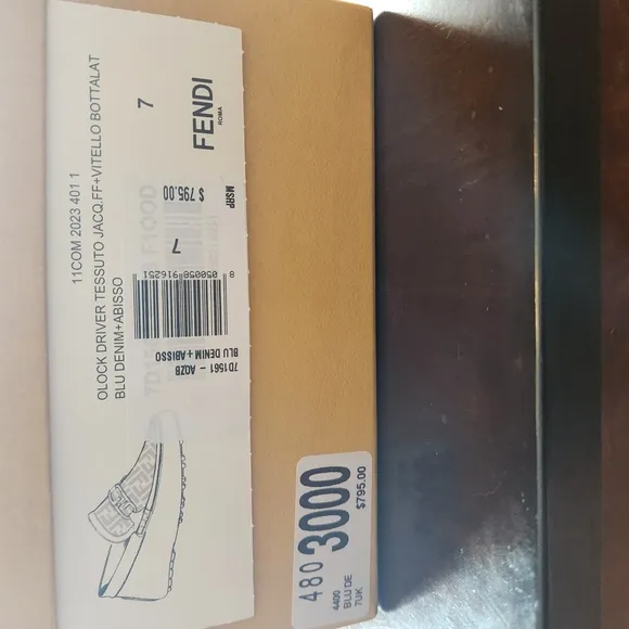 Fendi Men's Black Loafers