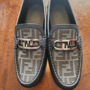 Fendi Men's Black Loafers
