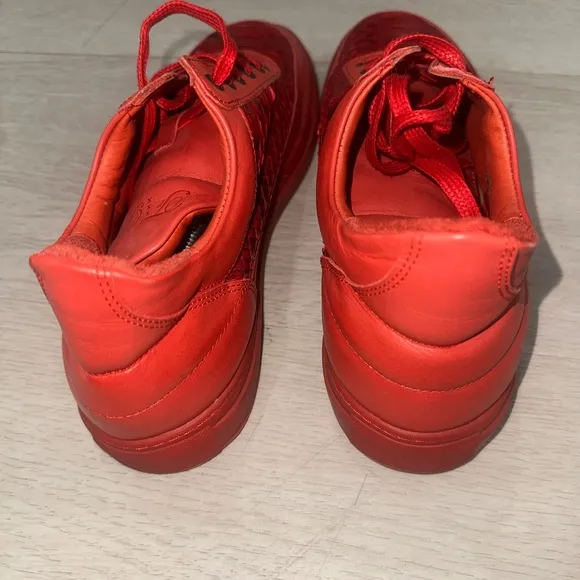 Filling Pieces Red Sneakers Luxury Fashion Statement