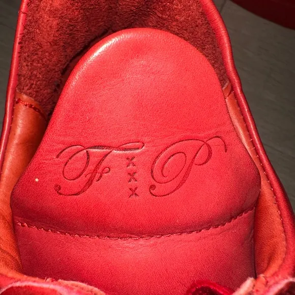 Filling Pieces Red Sneakers Luxury Fashion Statement
