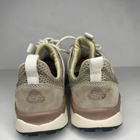 Flower Mountain Anthropologie Neutral Polka Dot Sneakers Trainers Sz 6.5