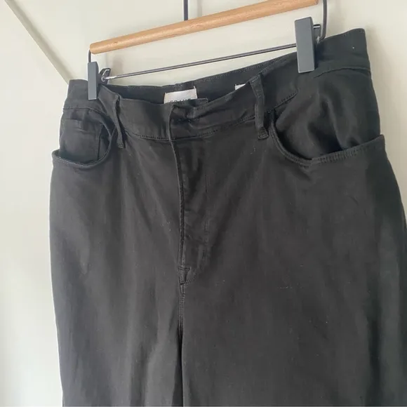 Frame Le Palazzo Crop Wide Leg Jeans - 34
