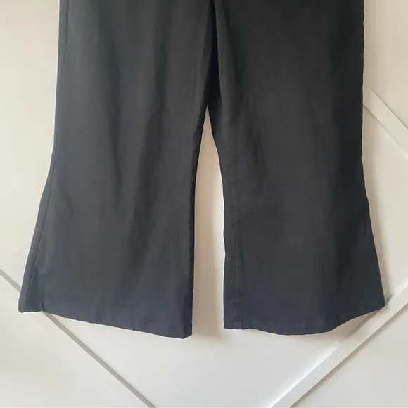 Frame Le Palazzo Crop Wide Leg Jeans - 34