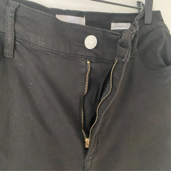 Frame Le Palazzo Crop Wide Leg Jeans - 34