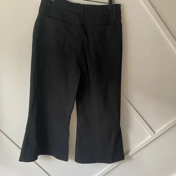 Frame Le Palazzo Crop Wide Leg Jeans - 34
