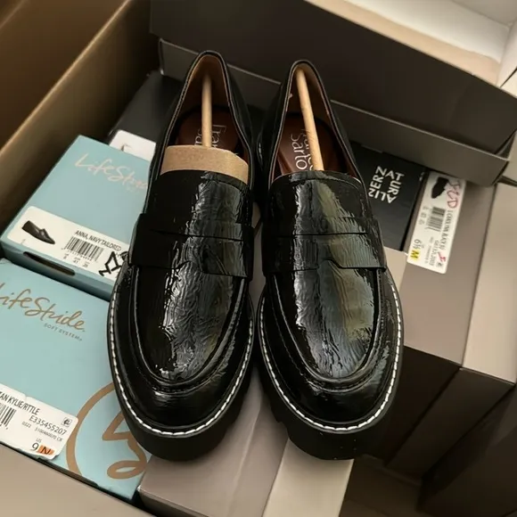 FRANCO SARTO Balin Lug Sole Loafers