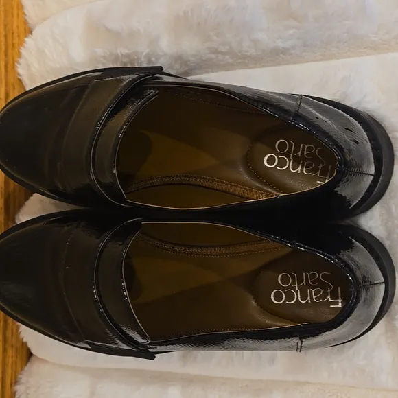 Franco Sarto Black Women's Loafers