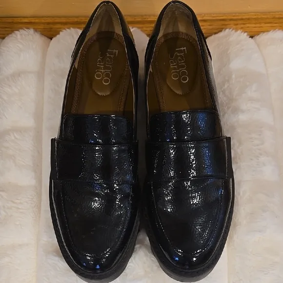 Franco Sarto Black Women's Loafers