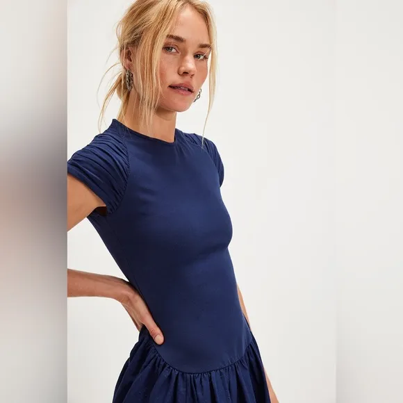 Free People Afternoon Elegance Flowy Midi Dress size small NWT