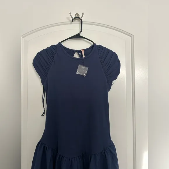 Free People Afternoon Elegance Flowy Midi Dress size small NWT