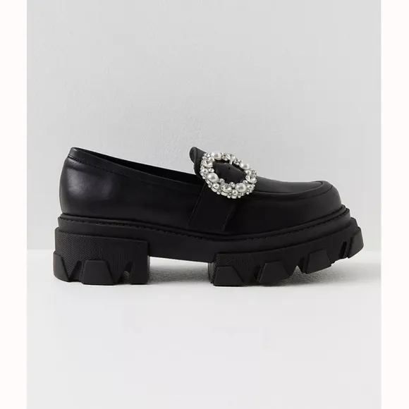 Free People ALOHAS Trailblazer Crystal Loafers