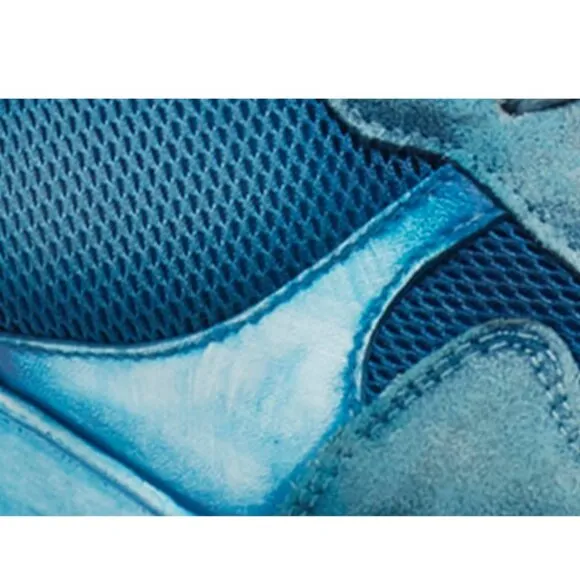 Free People Let's Wander Washed Distressed Fashion Sneakers