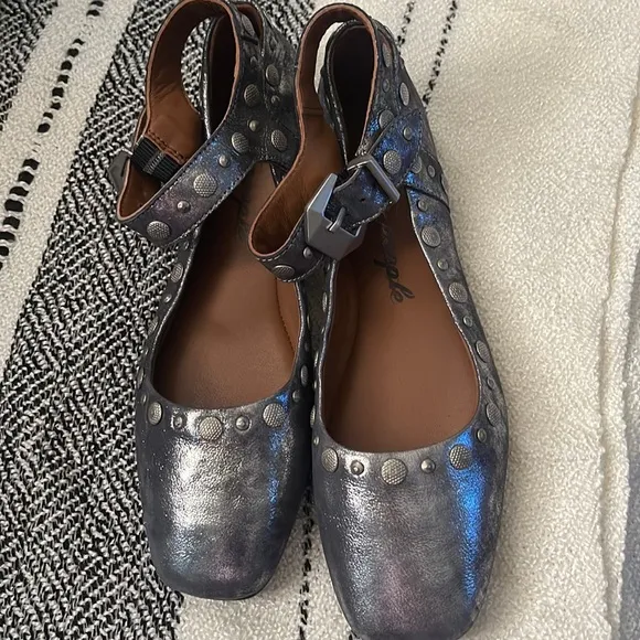 Free People Mystic Mary Jane Flats