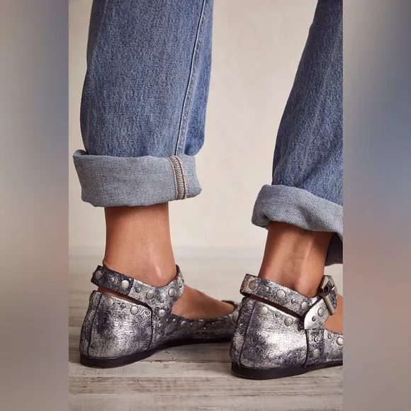Free People Mystic Mary Jane Flats