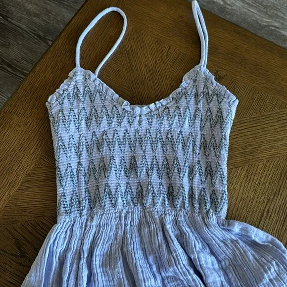 Free People Sweet Nothings Midi Dress, Blue Heron, Size X-Small, $168
