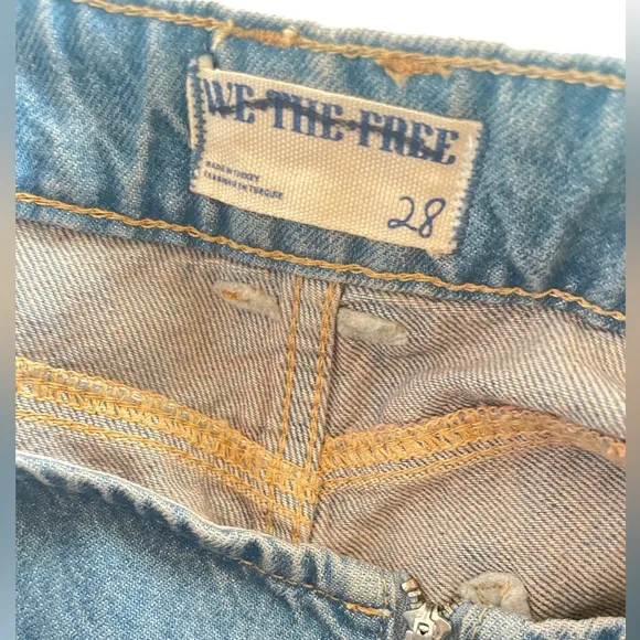 Free people We The Free Prince Street Denim ShortsNWOT