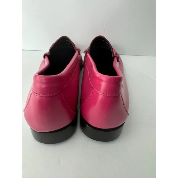 G. H. Bass Whitney Candy Weejuns Leather Penny Loafer Women's Size 9.5 NEW Pink