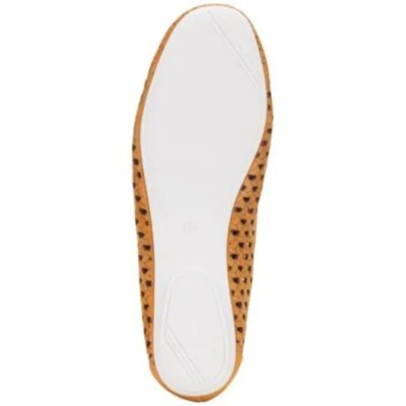 GENTLE SOULS KENNETH COLE Womens Orange Eugene Travel Ballet Flats 9