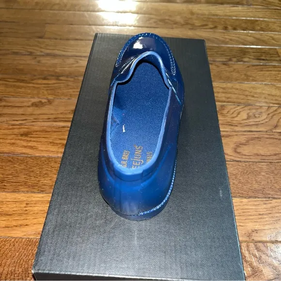 G.H. Bass Original’s Whitney Rubber Waterproof Loafers Navy Women’s Size 6 Rain