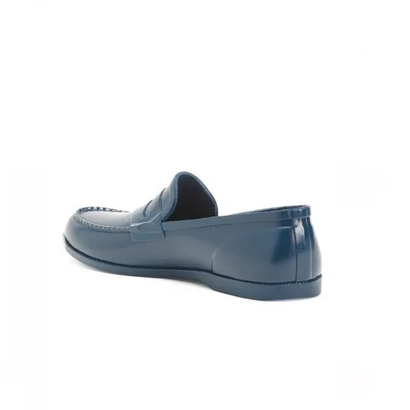 G.H. Bass Original’s Whitney Rubber Waterproof Loafers Navy Women’s Size 6 Rain