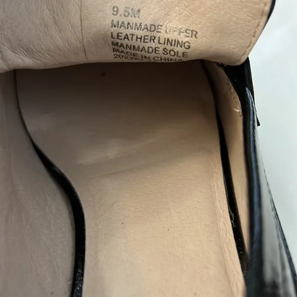 Gianni BiniAvivaTwo Patent Lug Sole Platform Loafers.