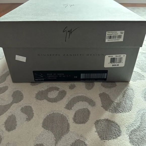 Giuseppe Zanotti fashion sneakers