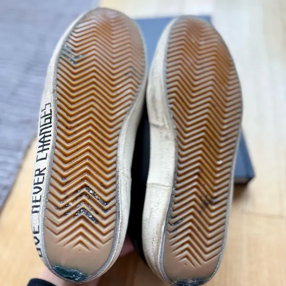Golden Goose Super Star  Distressed leather Sneakers | Size 8 or IT 38