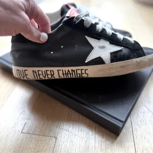 Golden Goose Super Star  Distressed leather Sneakers | Size 8 or IT 38