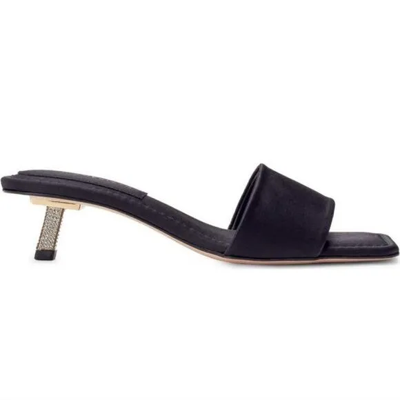 Good American Kickstand Slides Black 12