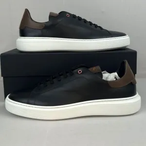 Good Man Brand Mens Legend London Black Fashion Sneaker 11.5 Napa‎ Leather Italy