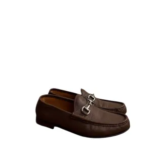 Gucci 1955 Horsebit Loafers Brown Grain Leather
