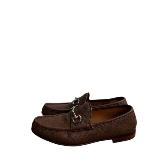 Gucci 1955 Horsebit Loafers Brown Grain Leather