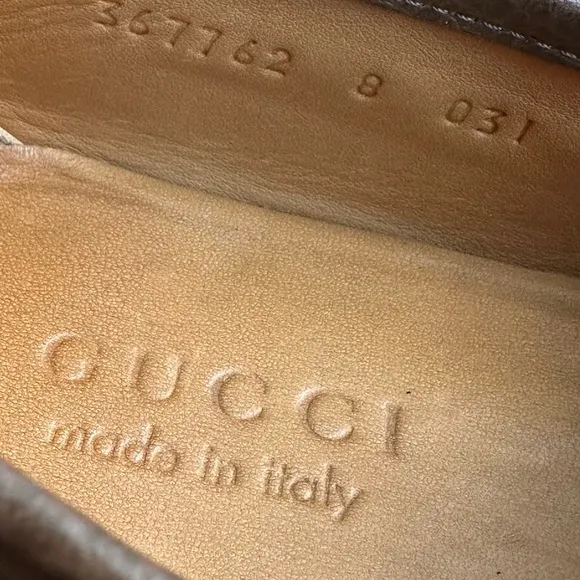 Gucci 1955 Horsebit Loafers Brown Grain Leather