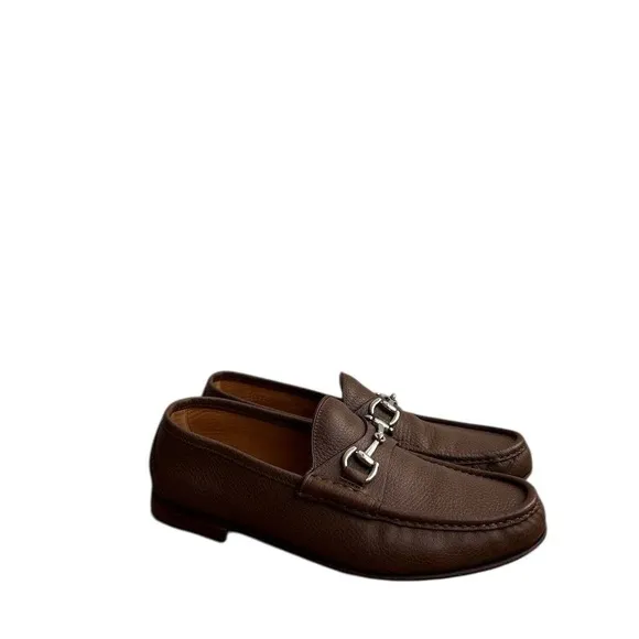Gucci 1955 Horsebit Loafers Brown Grain Leather