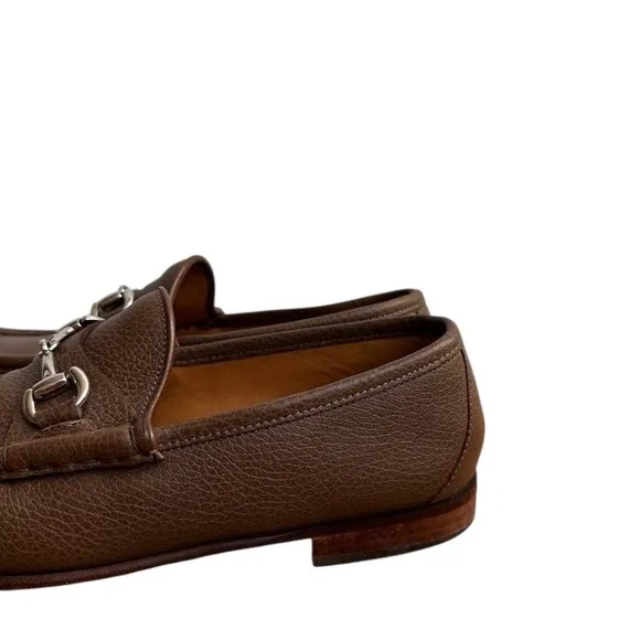 Gucci 1955 Horsebit Loafers Brown Grain Leather