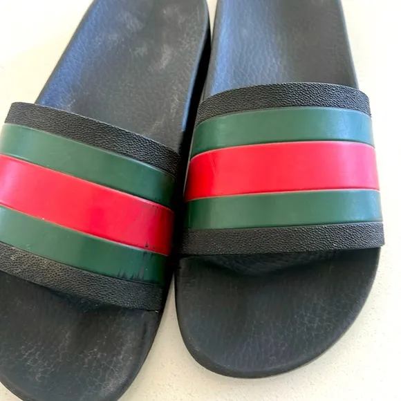 Gucci Colorblock Slides