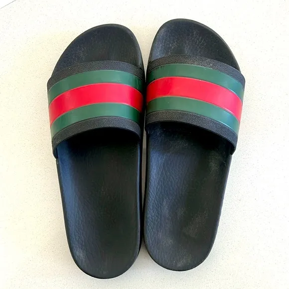 Gucci Colorblock Slides