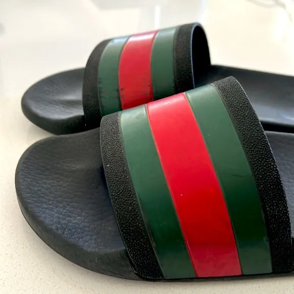 Gucci Colorblock Slides