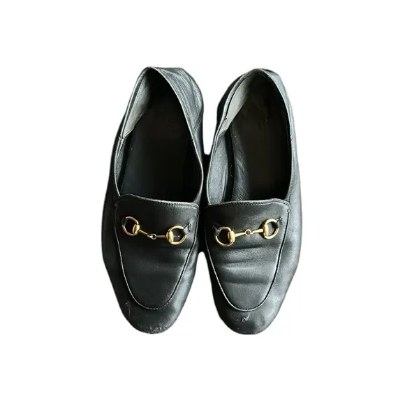 Gucci horsebit loafers 37 7 100% authentic