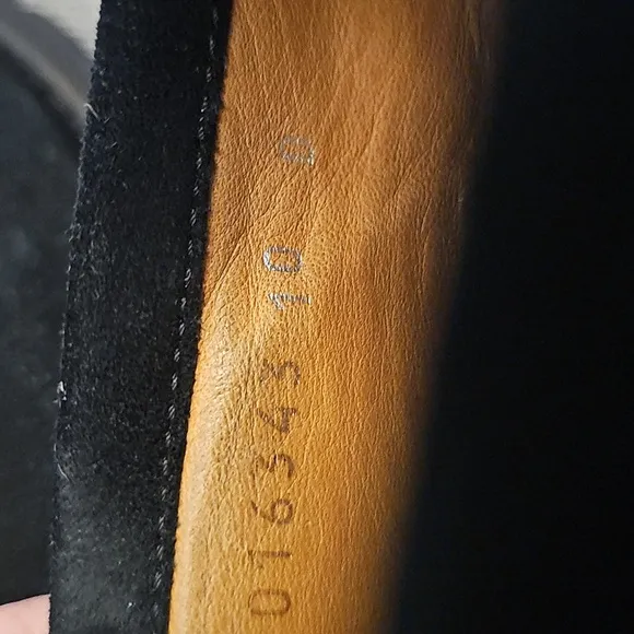 ❤️GUCCI Horsebit Suede Lug Sole Loafers Size 10