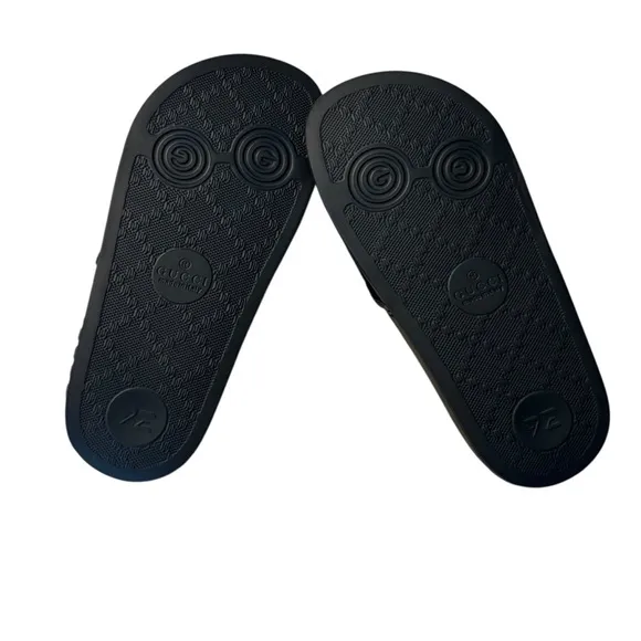 Gucci Kids' Logo Rubber Slides