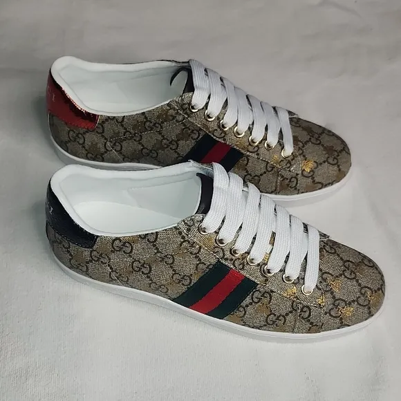 Gucci Kids Sneakers - Red and Black