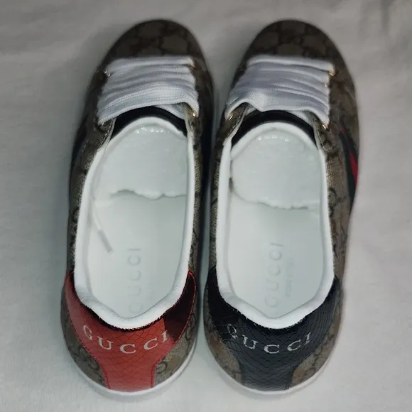 Gucci Kids Sneakers - Red and Black