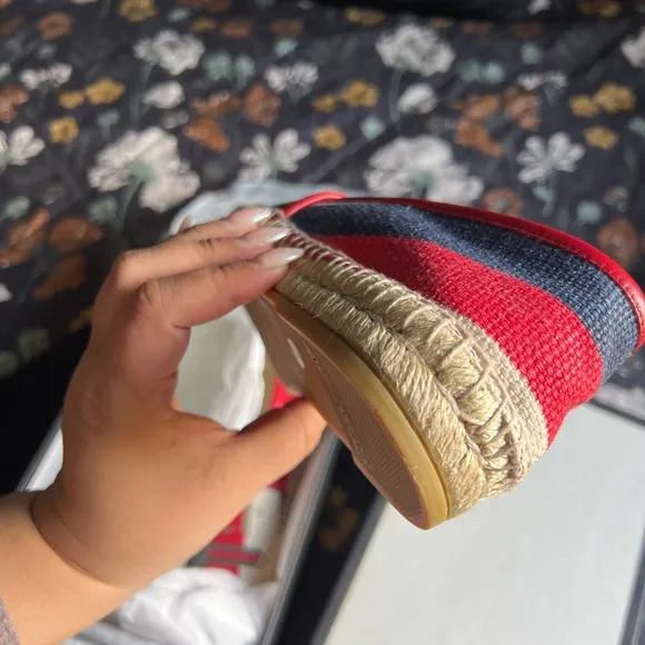 Gucci Vibrant Red and Blue Espadrilles