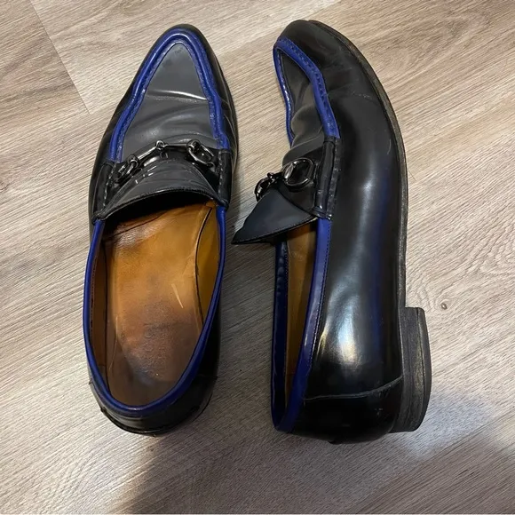 GUCCI Wimbledon Horsebit Loafers 10